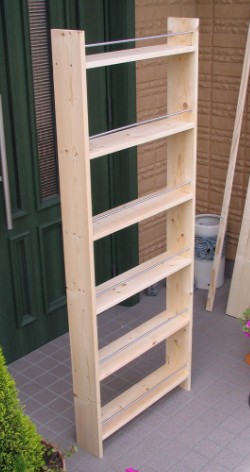 完成品 玄関で立ててみた